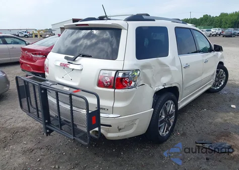 2012 GMC Acadia Denali из США, поврежденный, VIN 1GKKVTED5CJ197001